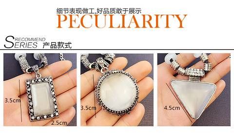 韓國(guó)飾品 貓眼石長(zhǎng)款項(xiàng)鏈的復(fù)古魅力與搭配之道